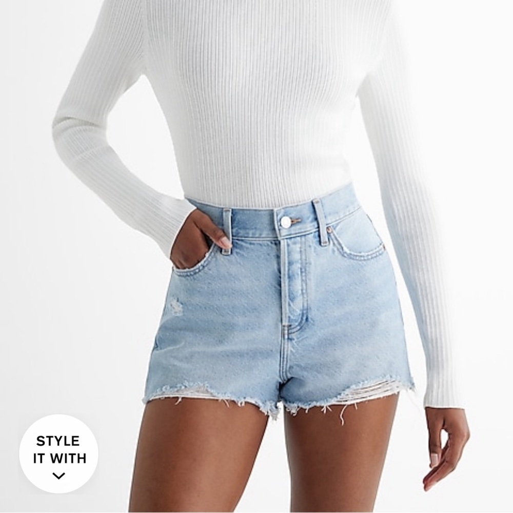 Express Jean Shorts - Picture 7 of 7